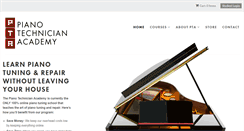 Desktop Screenshot of pianotechnicianacademy.com